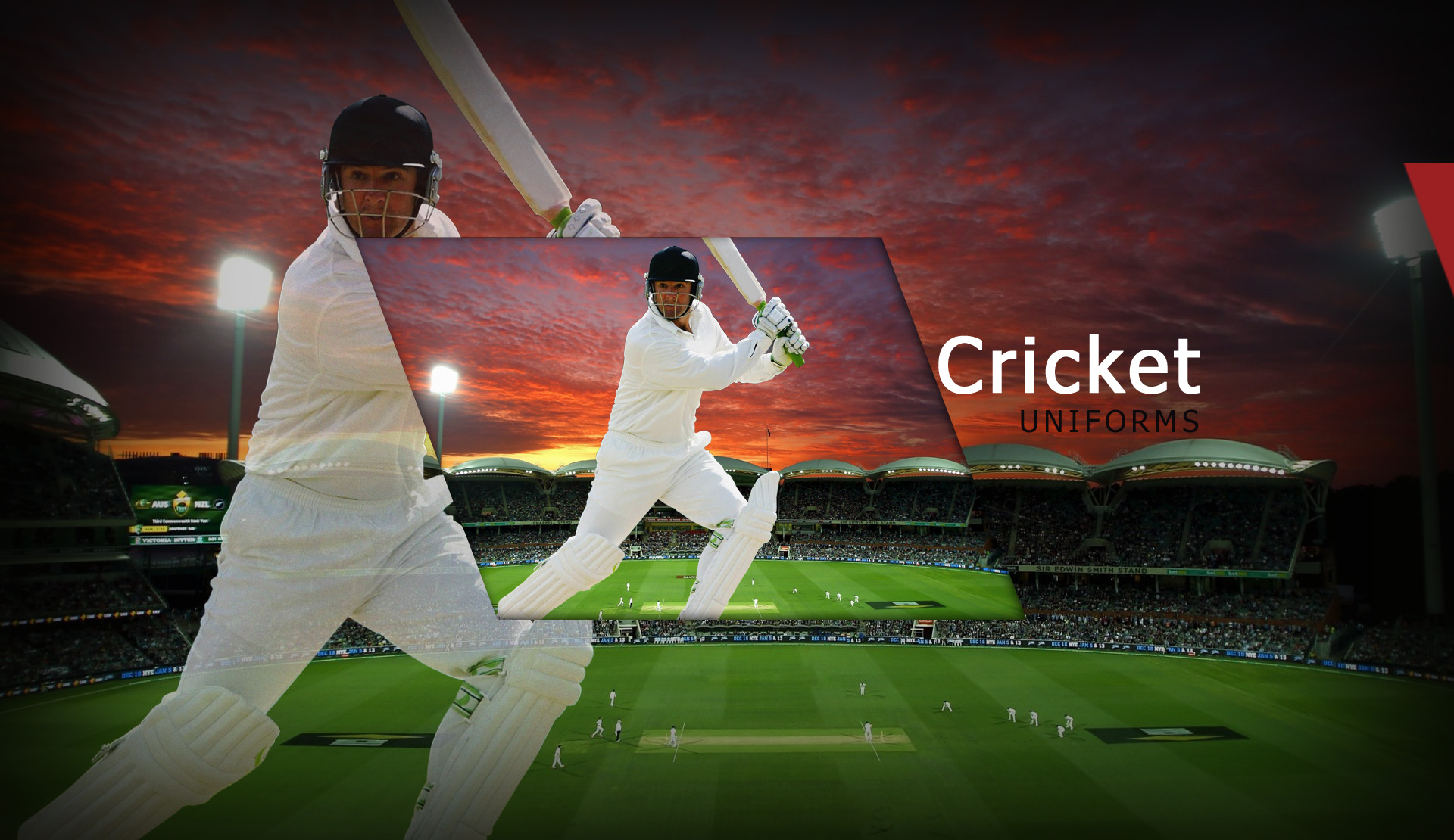 Cricket Uniforms Banner