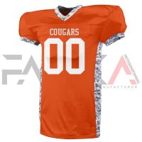 Orange American Football Jersey