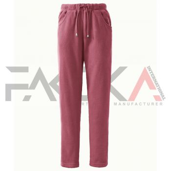 Red Fleece Trousers