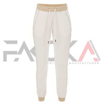 White Fleece Trousers