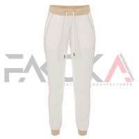 White Fleece Trousers