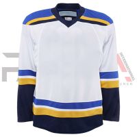 White Ice Hockey Jersey