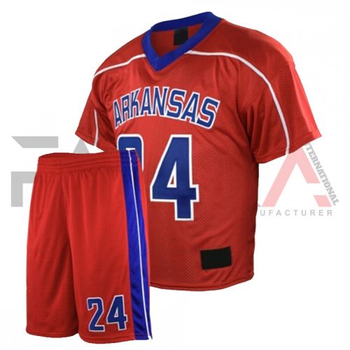 Lacrosse Uniforms Red