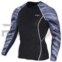 Grey Black Rash Guards
