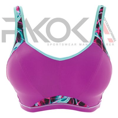 Purple Sports Bra