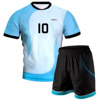 Blue Black Volleyball Uniform