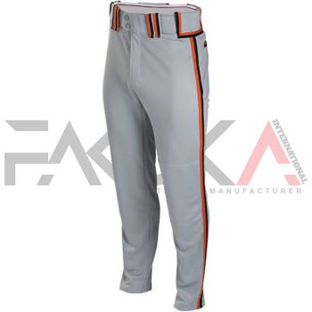 Orange Piping Baseball Pants